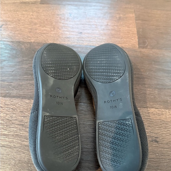 Rothy's Black and Blue Loafers - Picture 3 of 5